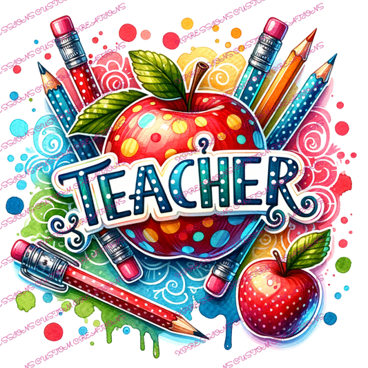 Teacher ~ DTF PRINTS ONLY -  We Print you Press!
