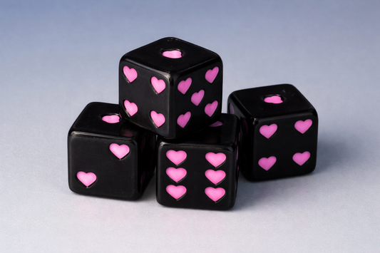 Dice w/ Hearts ~  Bouijee Family Exclusive