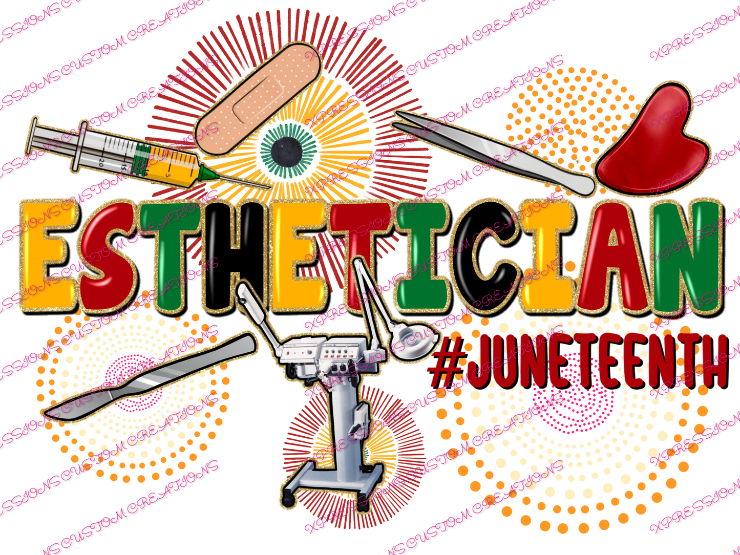 Juneteenth Career Inspired ~ Sublimation - We Print you Press!