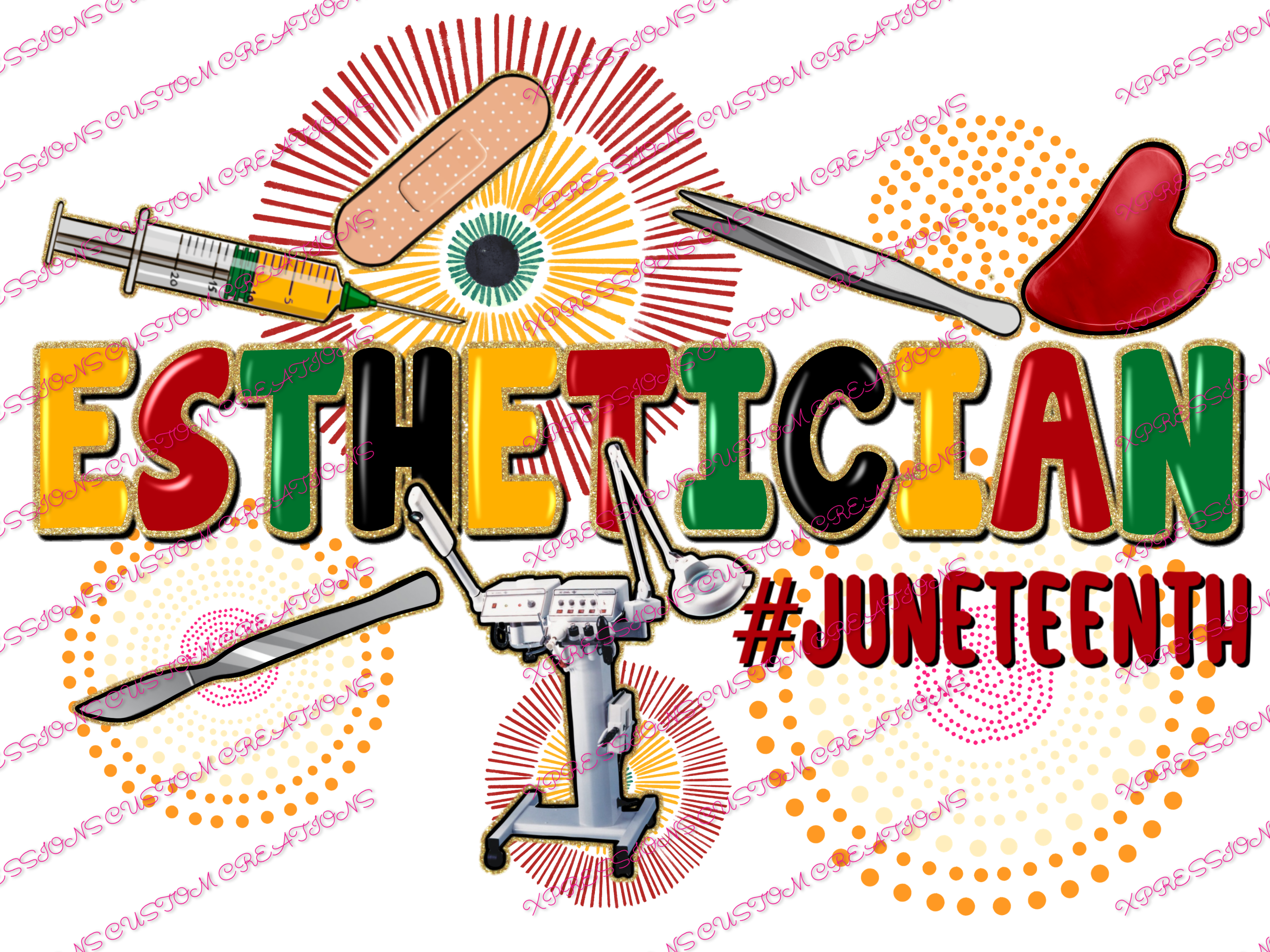 Juneteenth Career Inspired ~ Sublimation - We Print you Press!