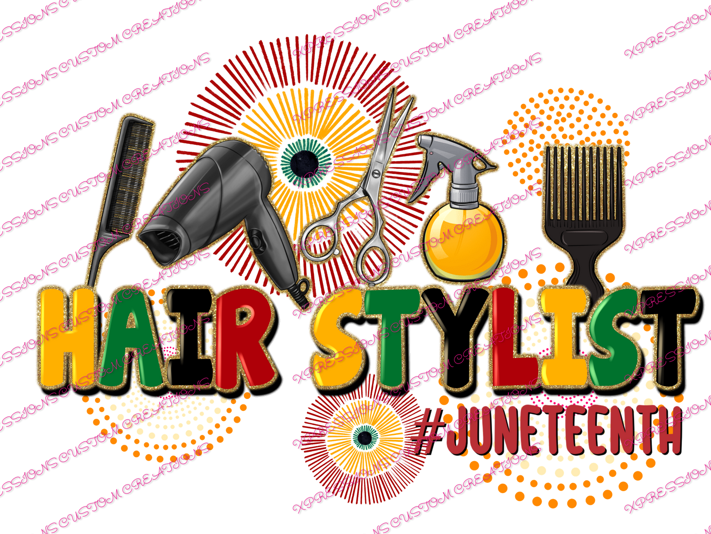 Juneteenth Career Inspired ~ Sublimation - We Print you Press!