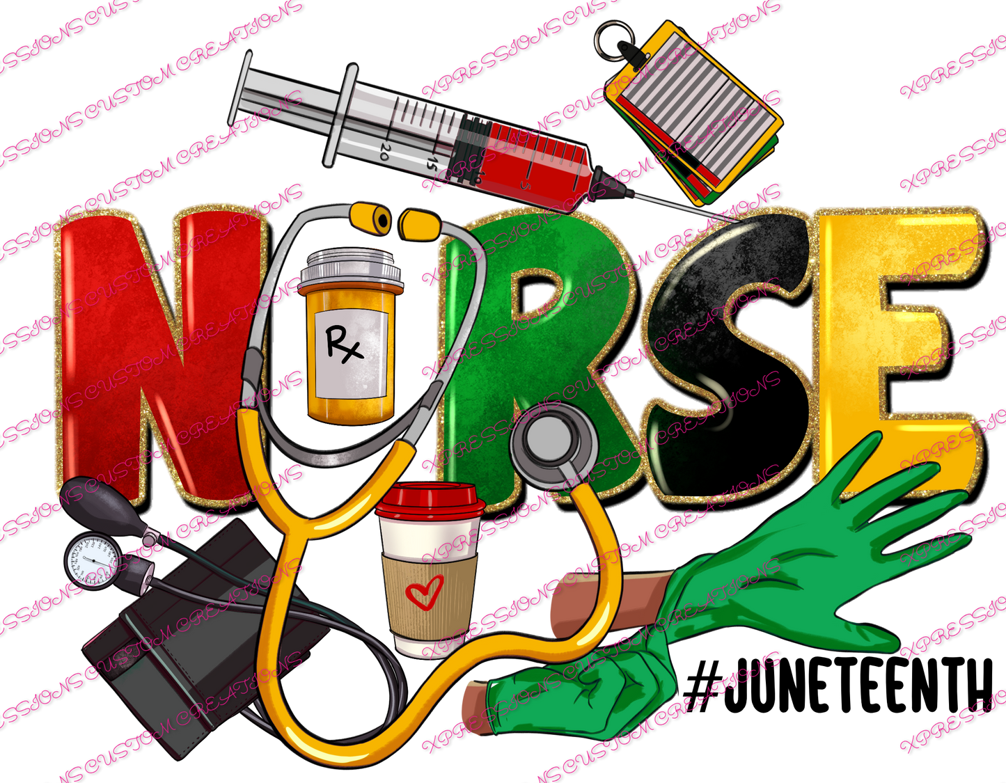 Juneteenth - Career Inspired ~ DTF PRINT ONLY -   We Print you Press