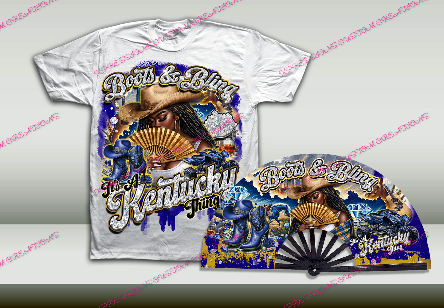 City/States Boots & Bling - SHIRT ONLY