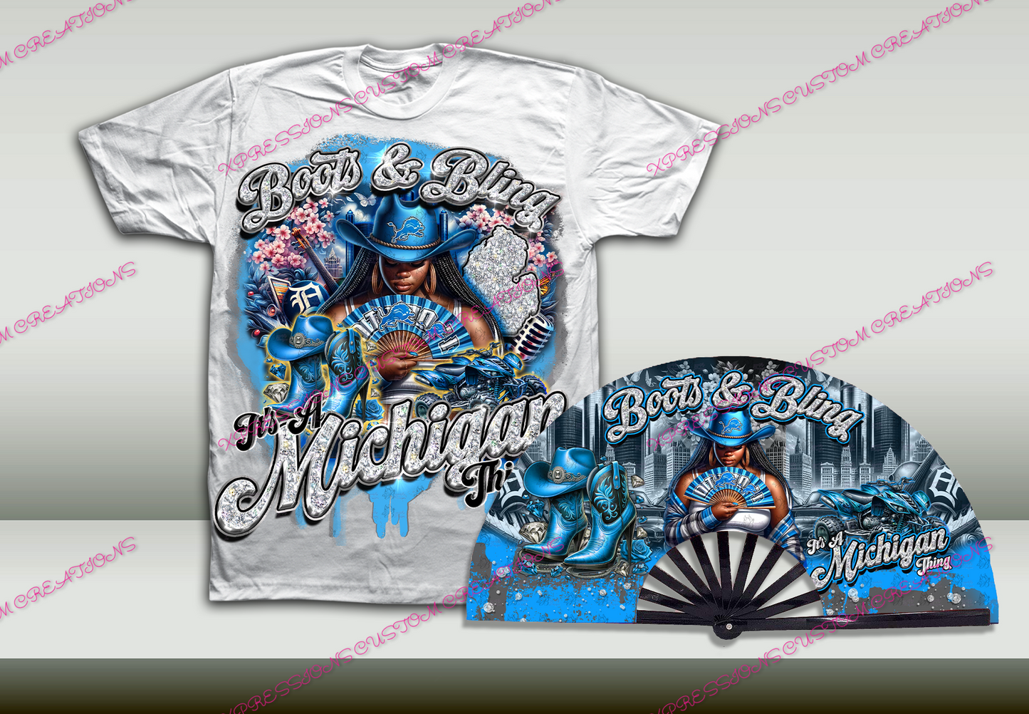 City/States Boots & Bling - SHIRT ONLY