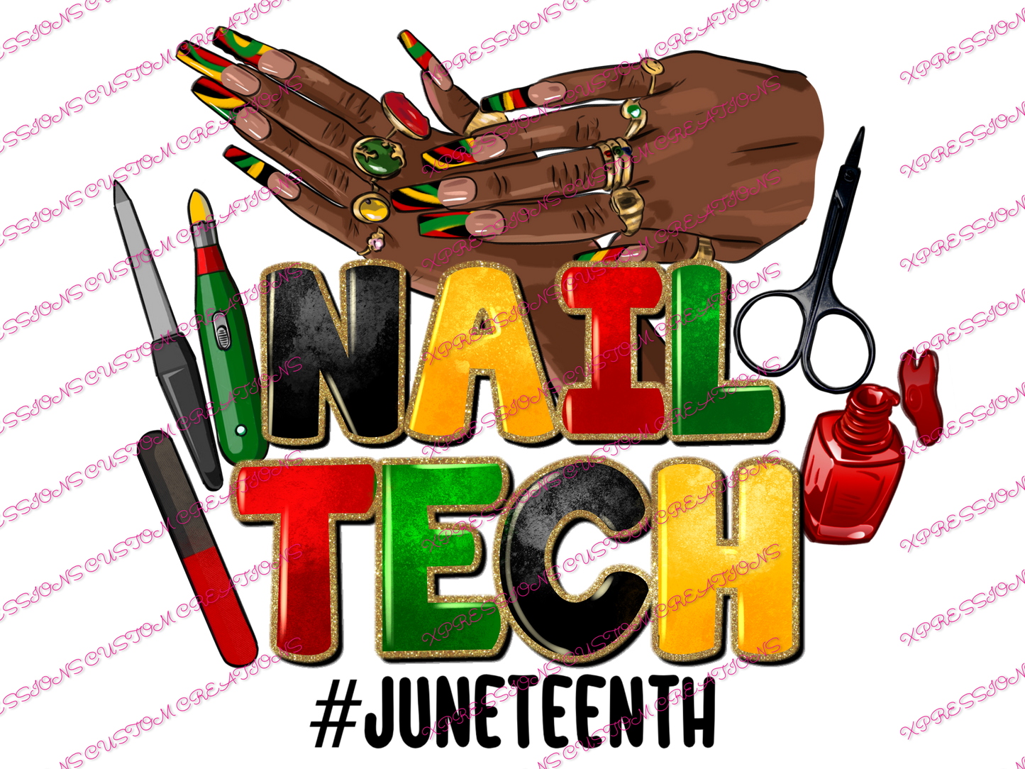 Juneteenth - Career Inspired ~ DTF PRINT ONLY -   We Print you Press