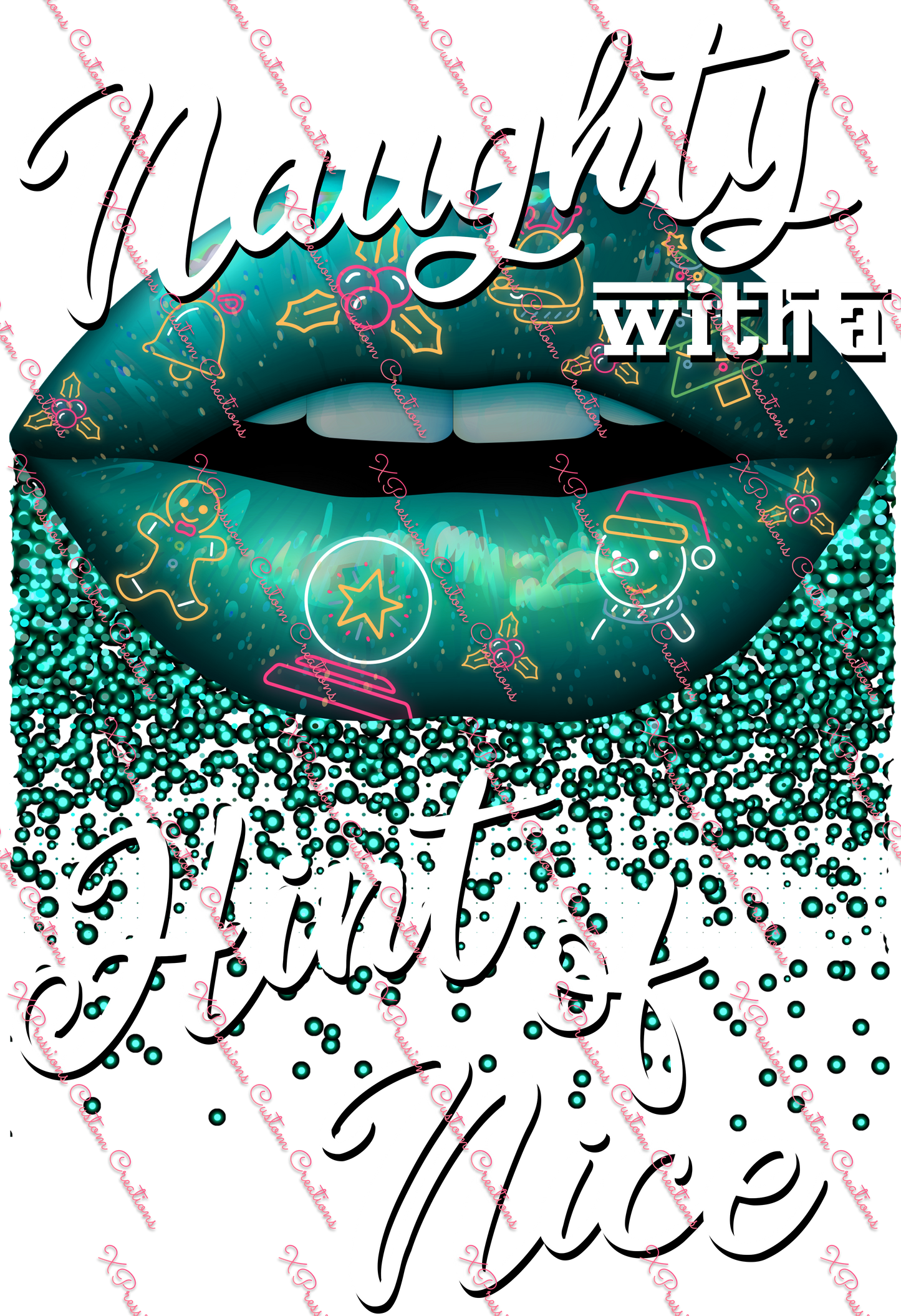 Naughty Lips - Digitial File Bundle