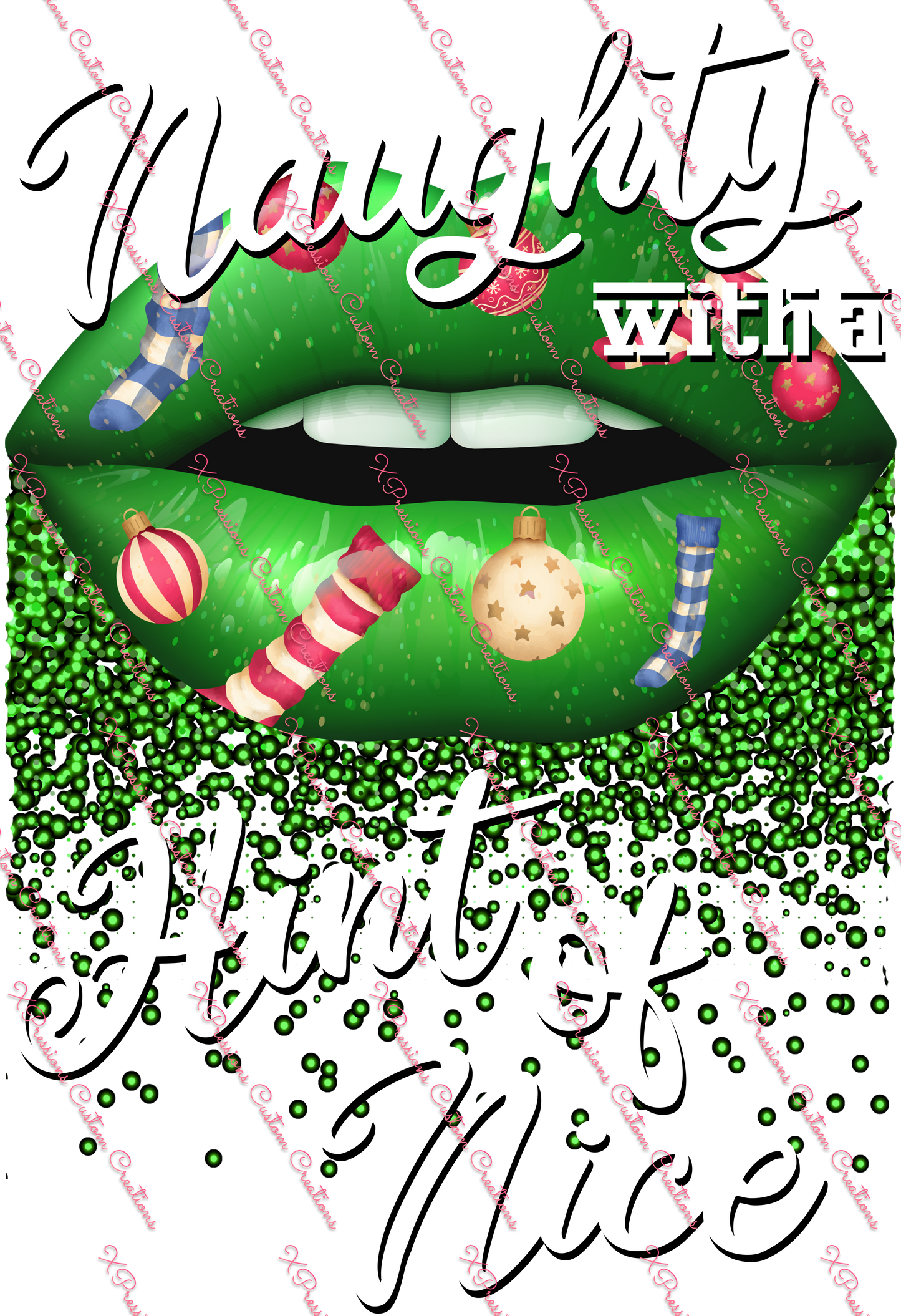 Naughty Lips - Digitial File Bundle