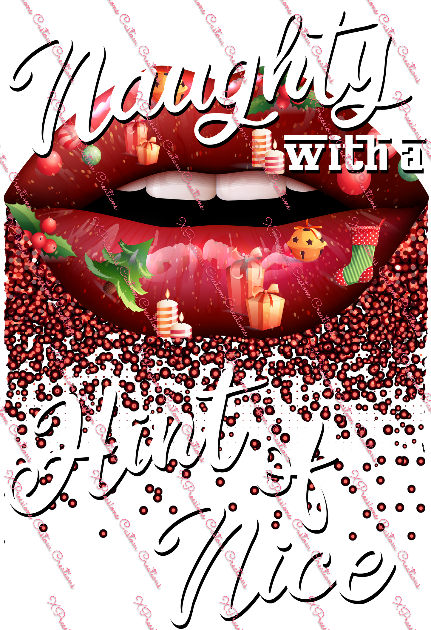 Naughty Lips - Digitial File Bundle