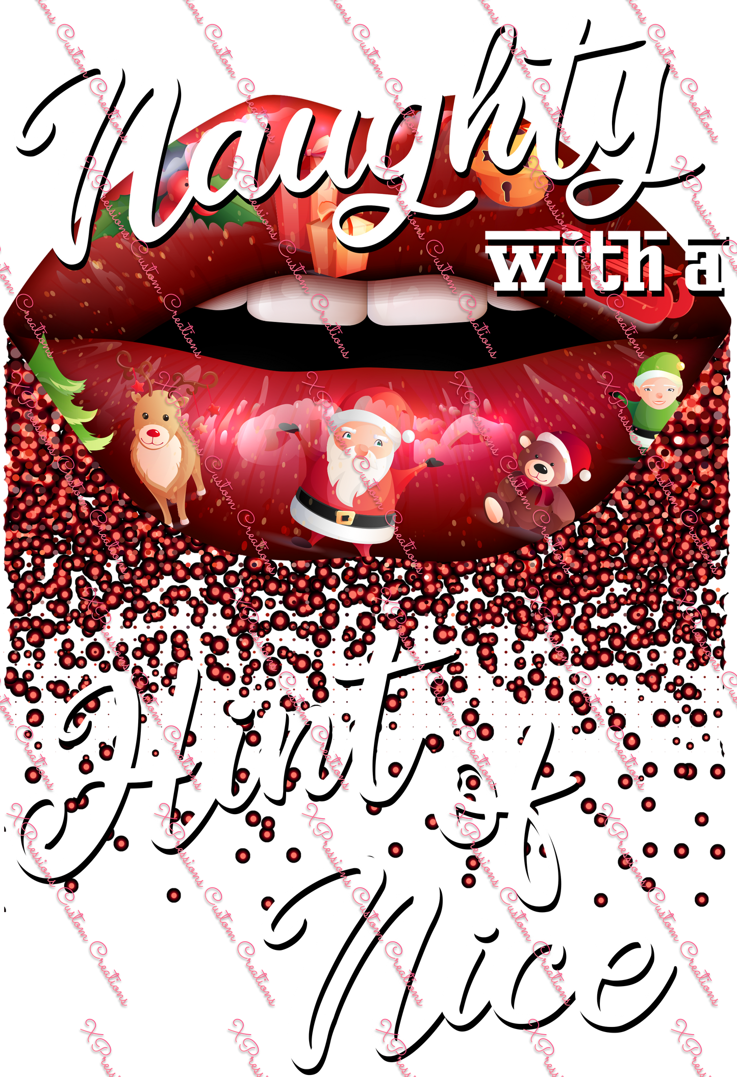 Naughty Lips - Digitial File Bundle