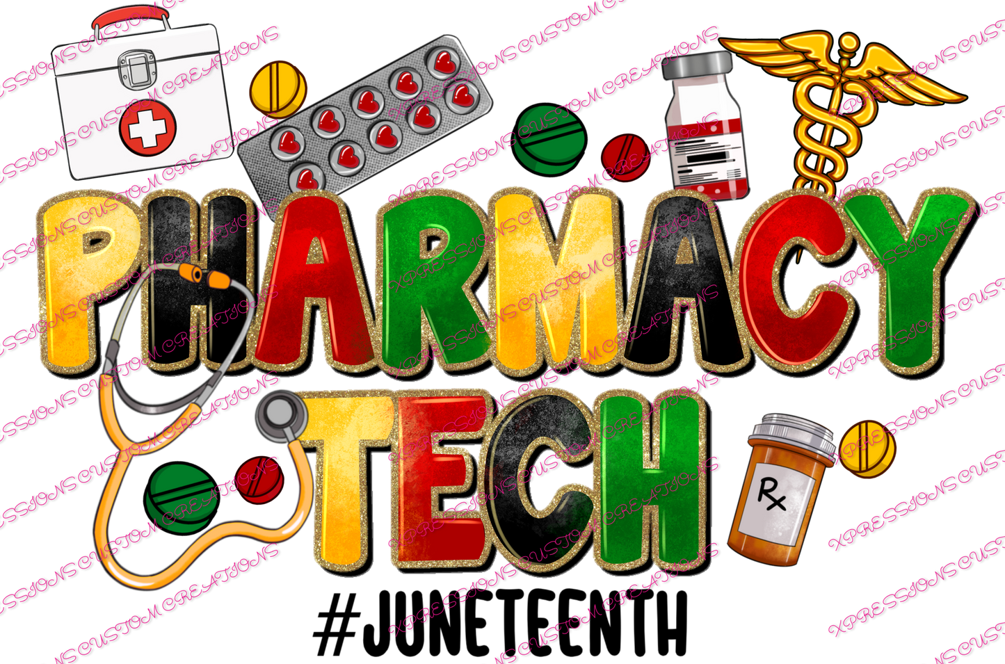 Juneteenth Career Inspired ~ Sublimation - We Print you Press!