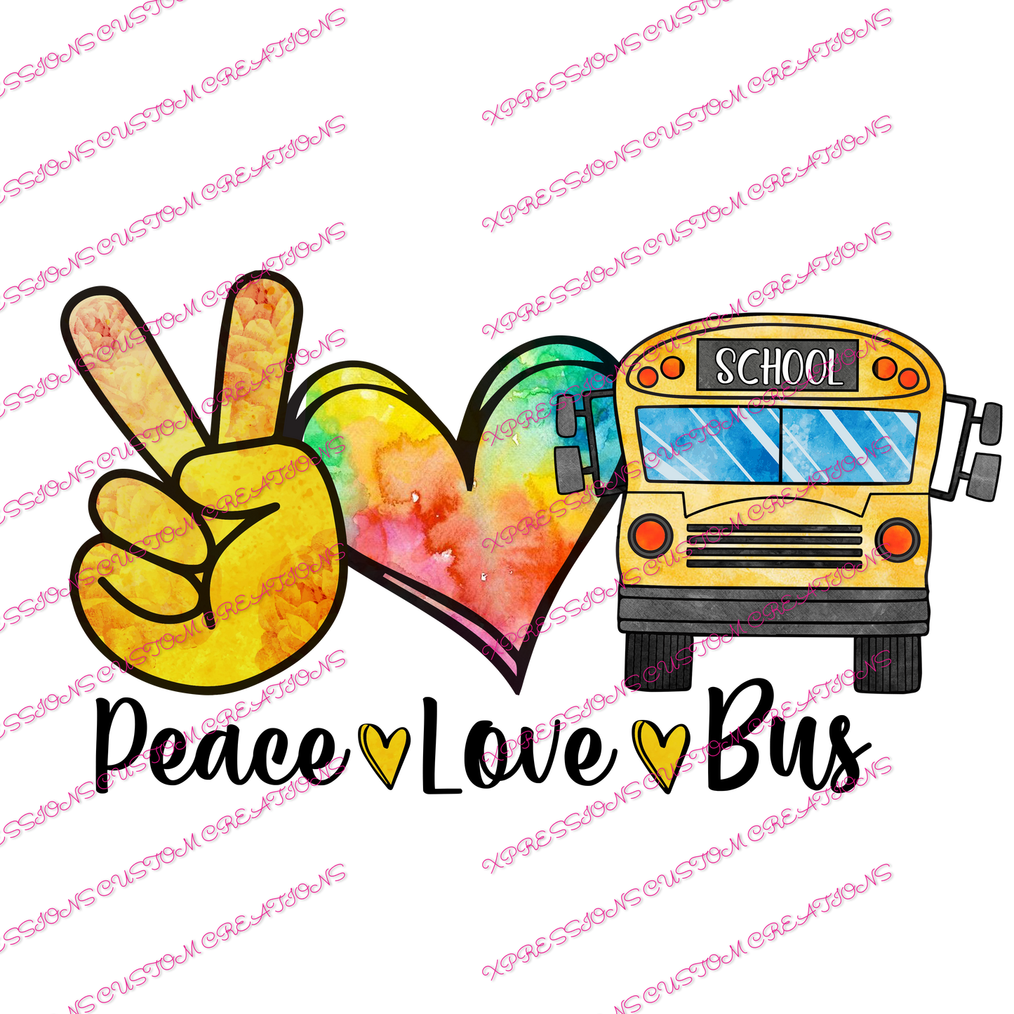 Bus Driver ~ DTF PRINT ONLY - We Print you Press!