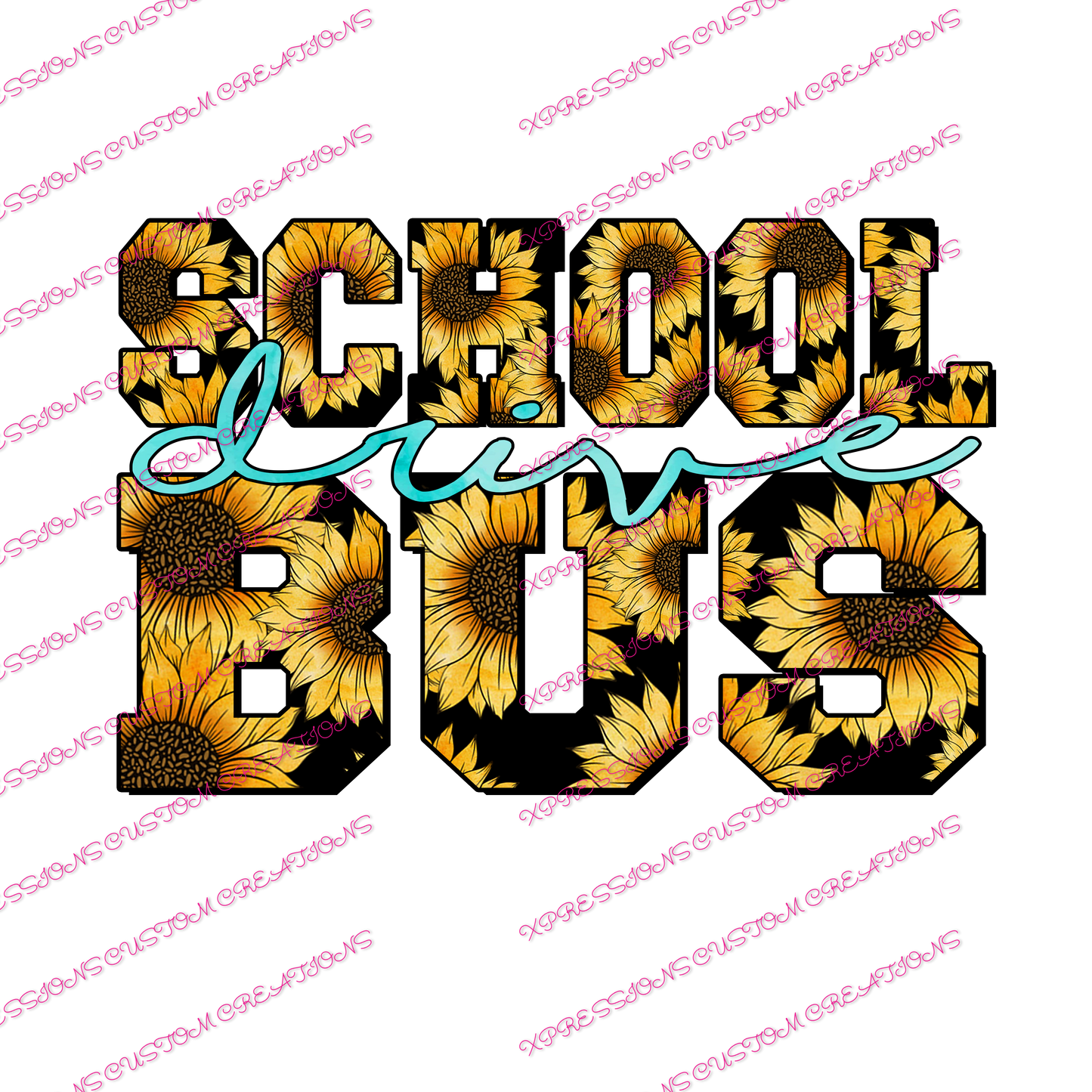 Bus Driver ~ DTF PRINT ONLY - We Print you Press!