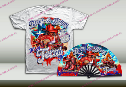 City/States Boots & Bling - SHIRT ONLY