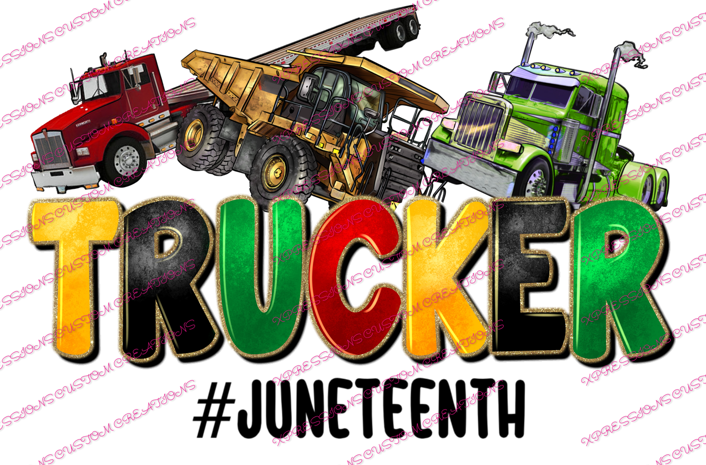 Juneteenth - Career Inspired ~ DTF PRINT ONLY -   We Print you Press