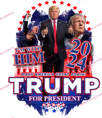 Trump 2024 -   We Print you Press
