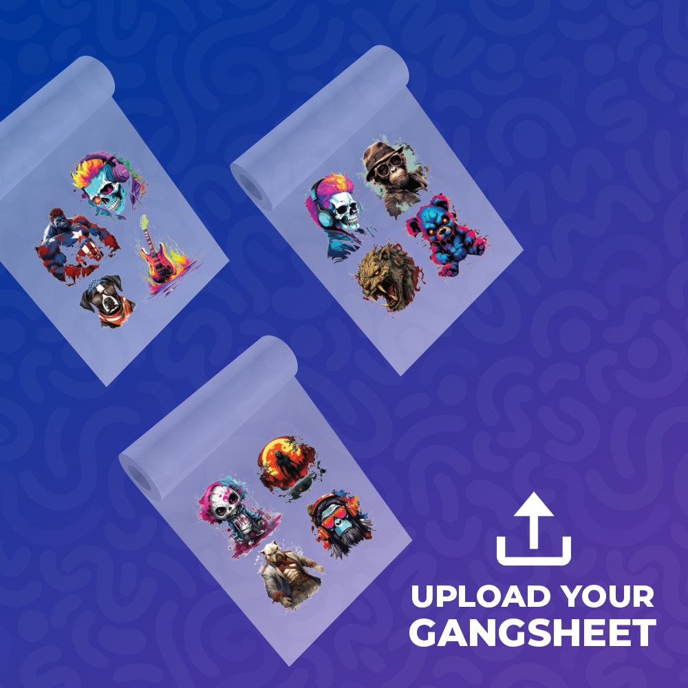 Upload Your UV DTF Gang Sheet