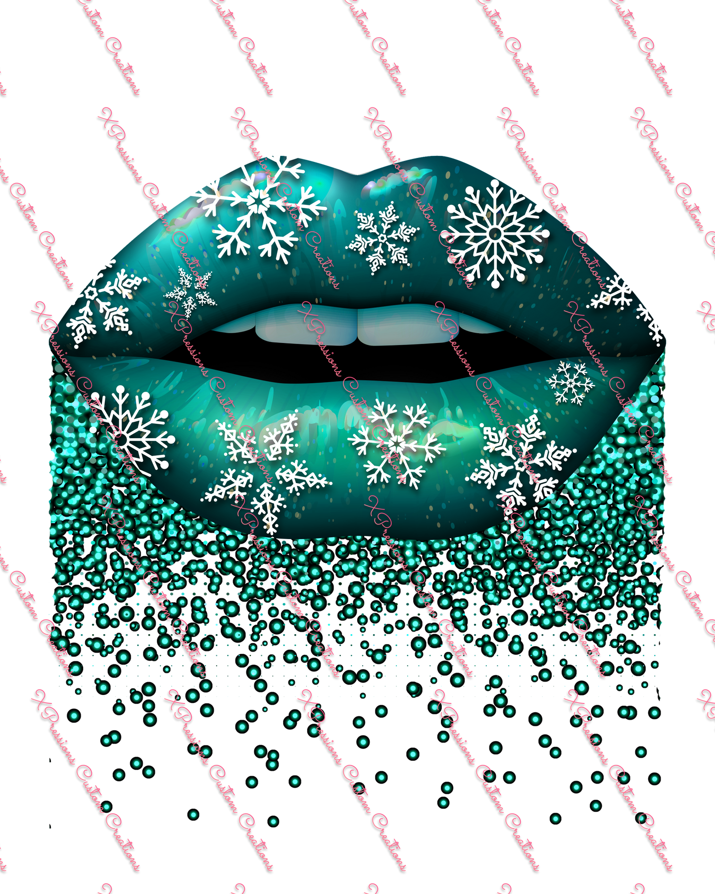 X-Mas Lips - Digitial File Bundle