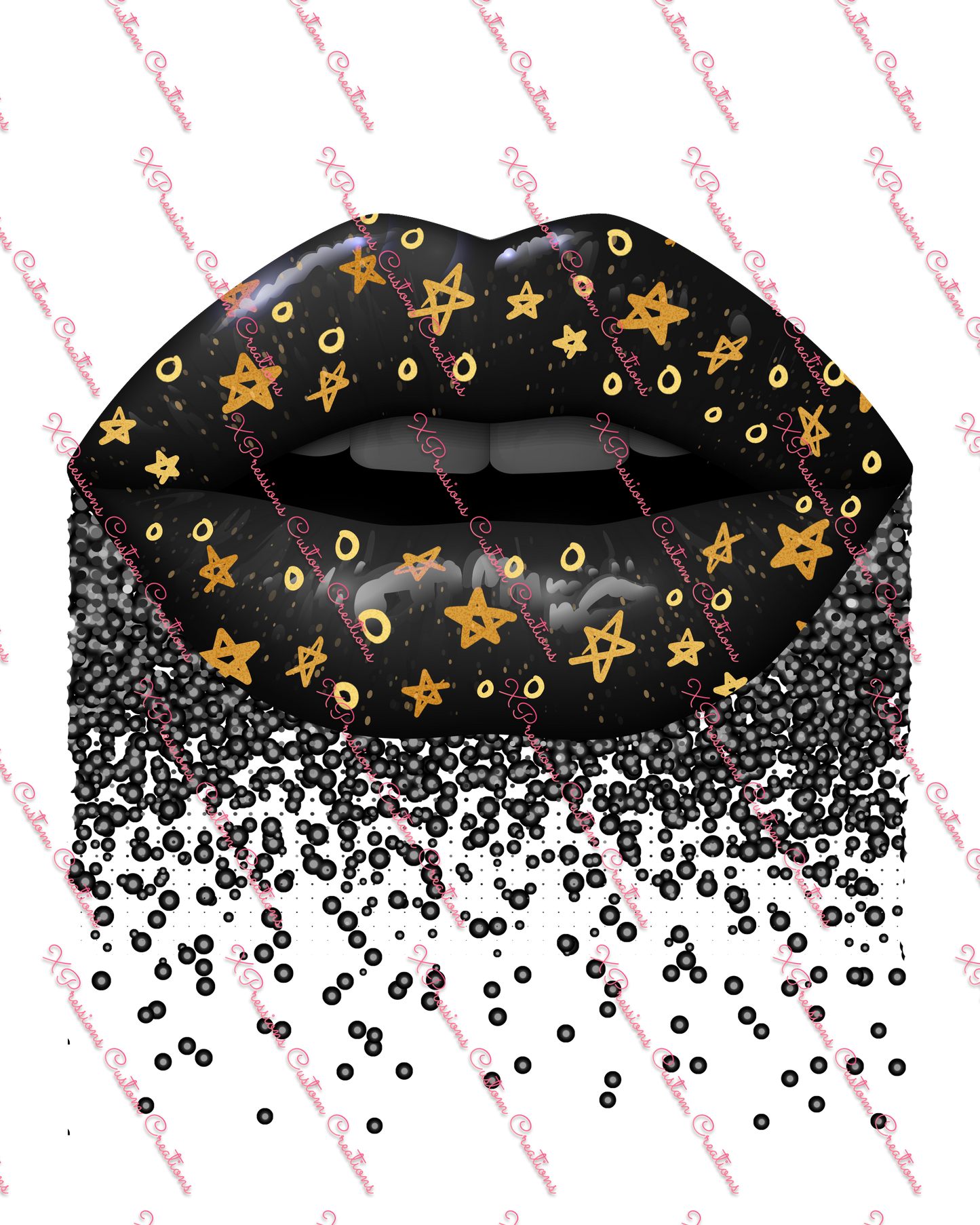 X-Mas Lips - Digitial File Bundle