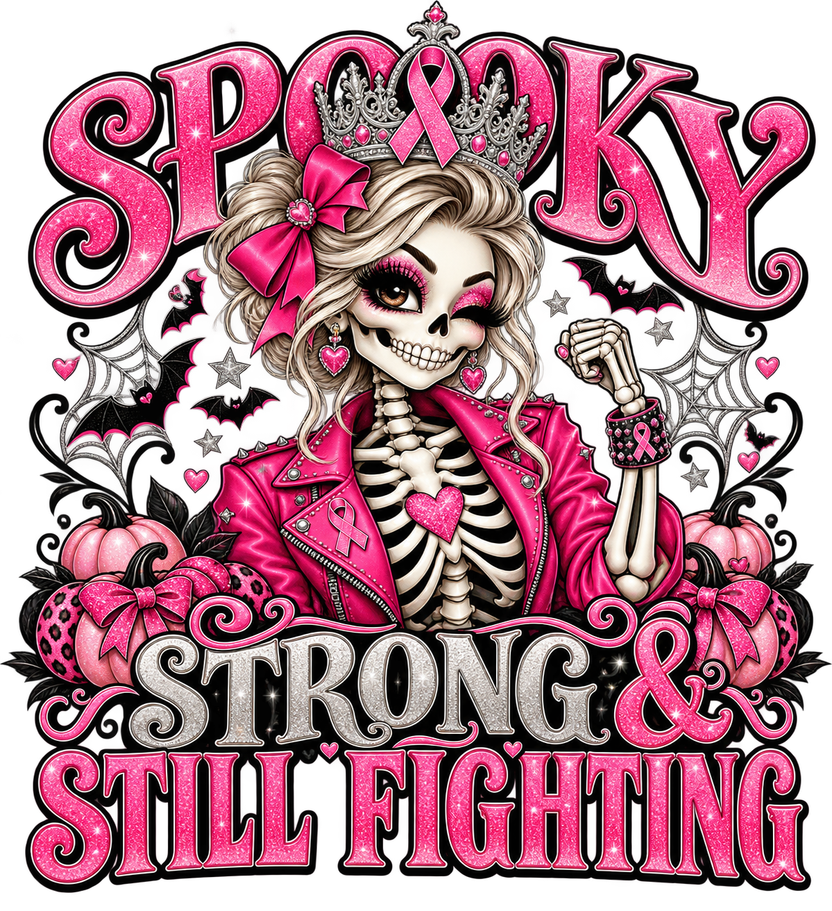 Spooky, Strong & Still Fighting — DTF Transfer