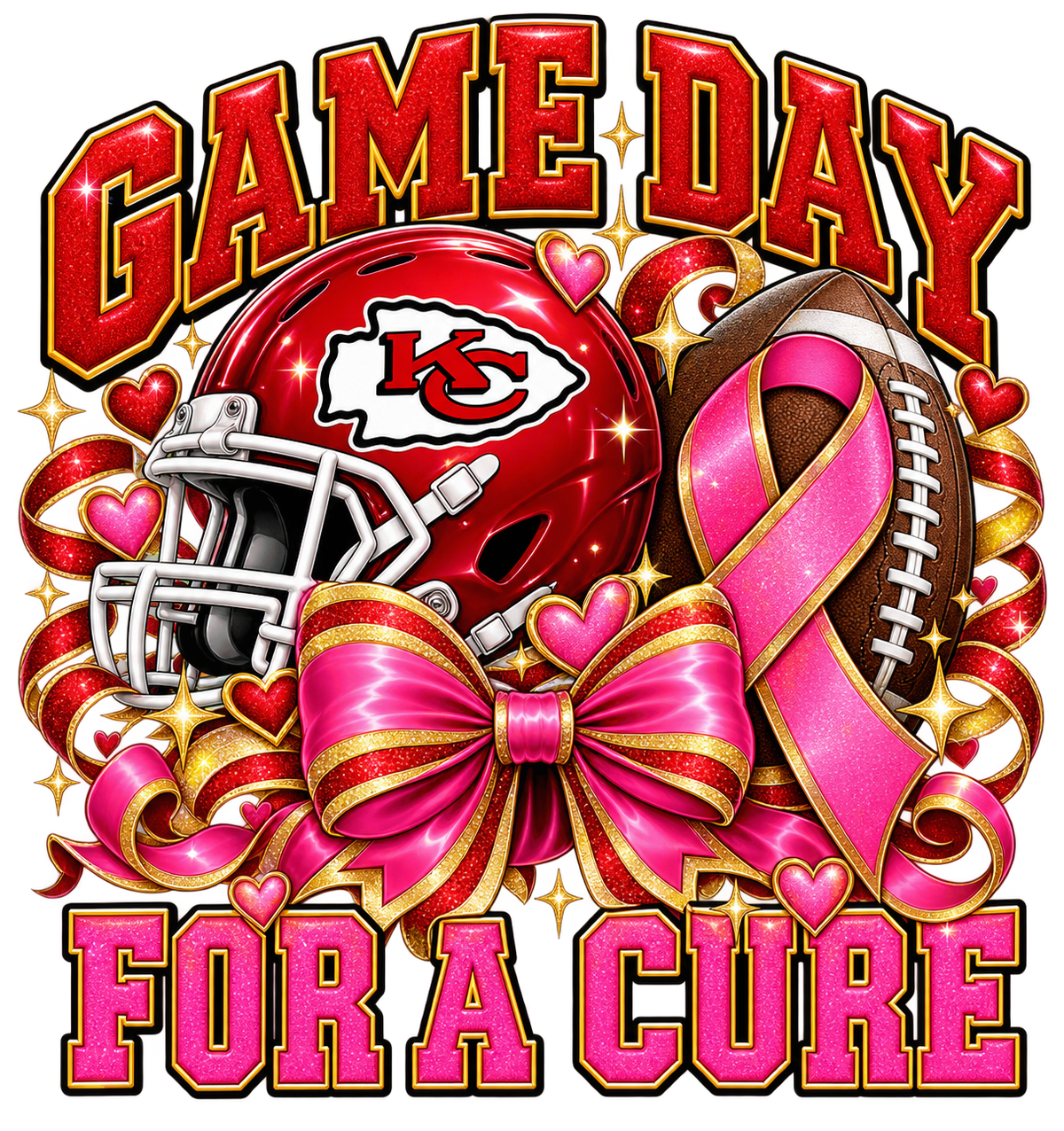 Game Day for a Cure — Chiefs — DTF Transfer