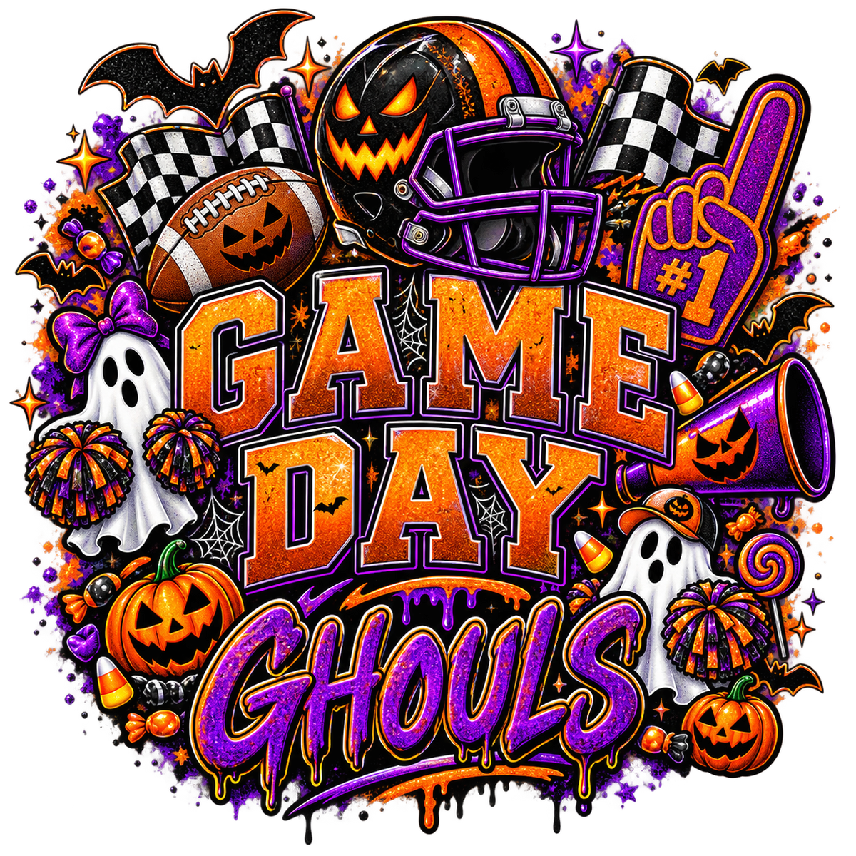 Game Day Ghouls — DTF Transfer — Style 2