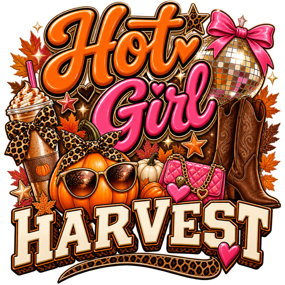 Hot Girl Harvest — DTF Transfer