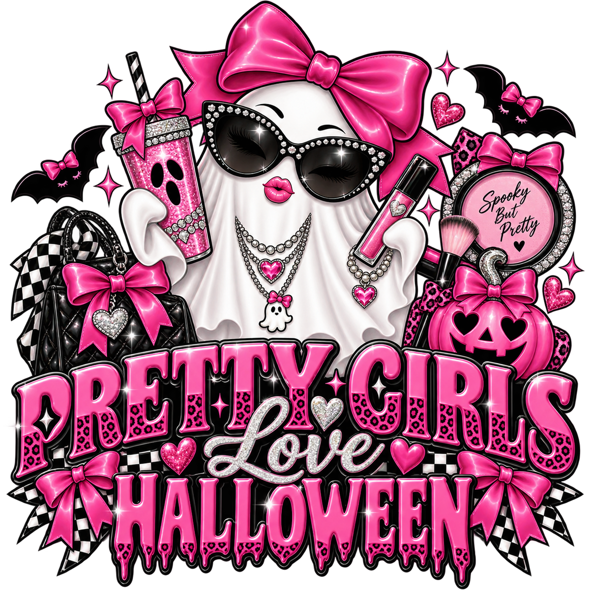 Pretty Girls Love Halloween — DTF Transfer