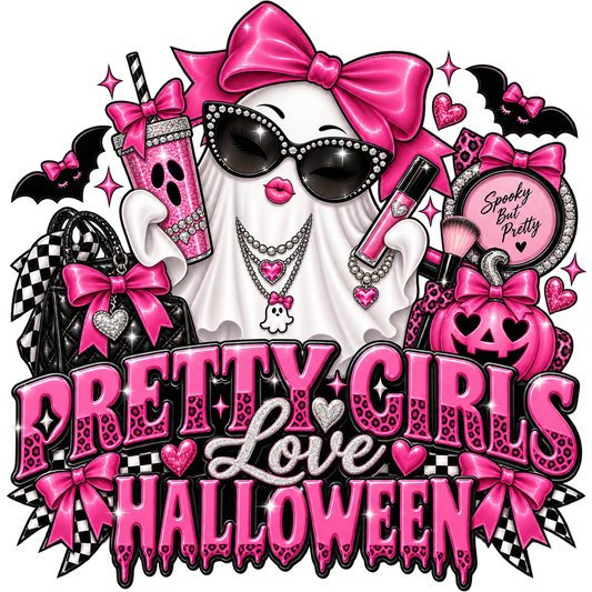 Pretty Girls Love Halloween — DTF Transfer