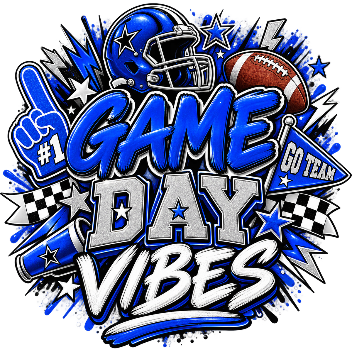 Game Day Vibes — DTF Transfer