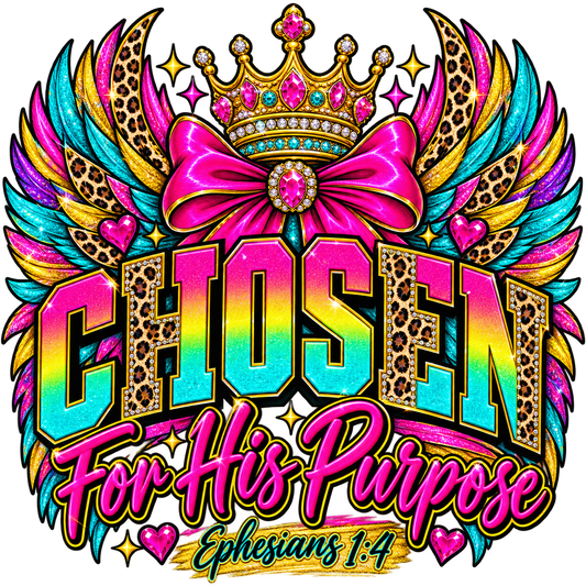 Chosen for His Purpose — DTF Transfer