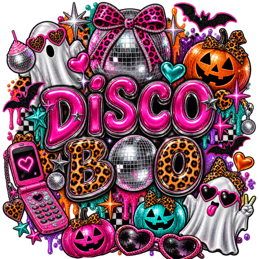 Disco Boo — DTF Transfer — Style 1
