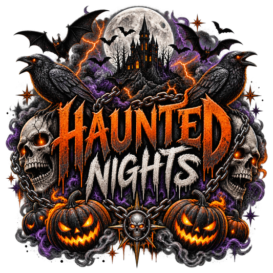 Haunted Nights — DTF Transfer — Style 1