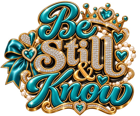 Be Still & Know — DTF Transfer