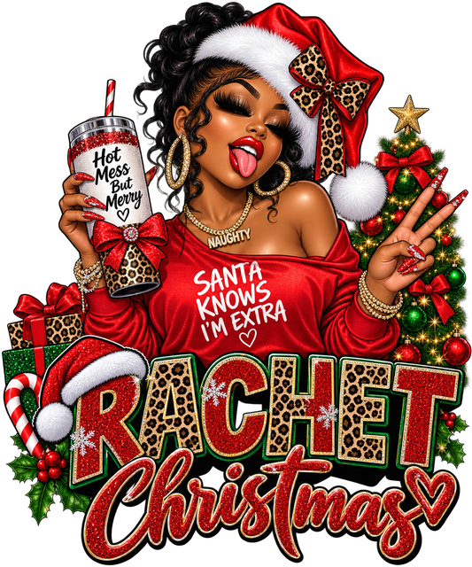Ratchet Christmas — DTF Transfer — Style 1