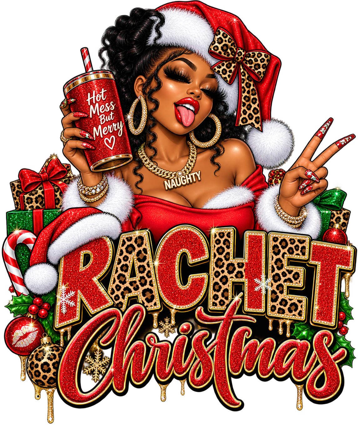 Ratchet Christmas — DTF Transfer — Style 2