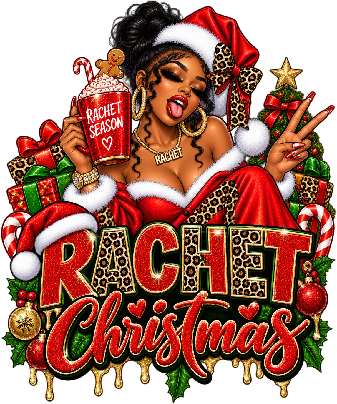Ratchet Christmas — DTF Transfer — Style 3