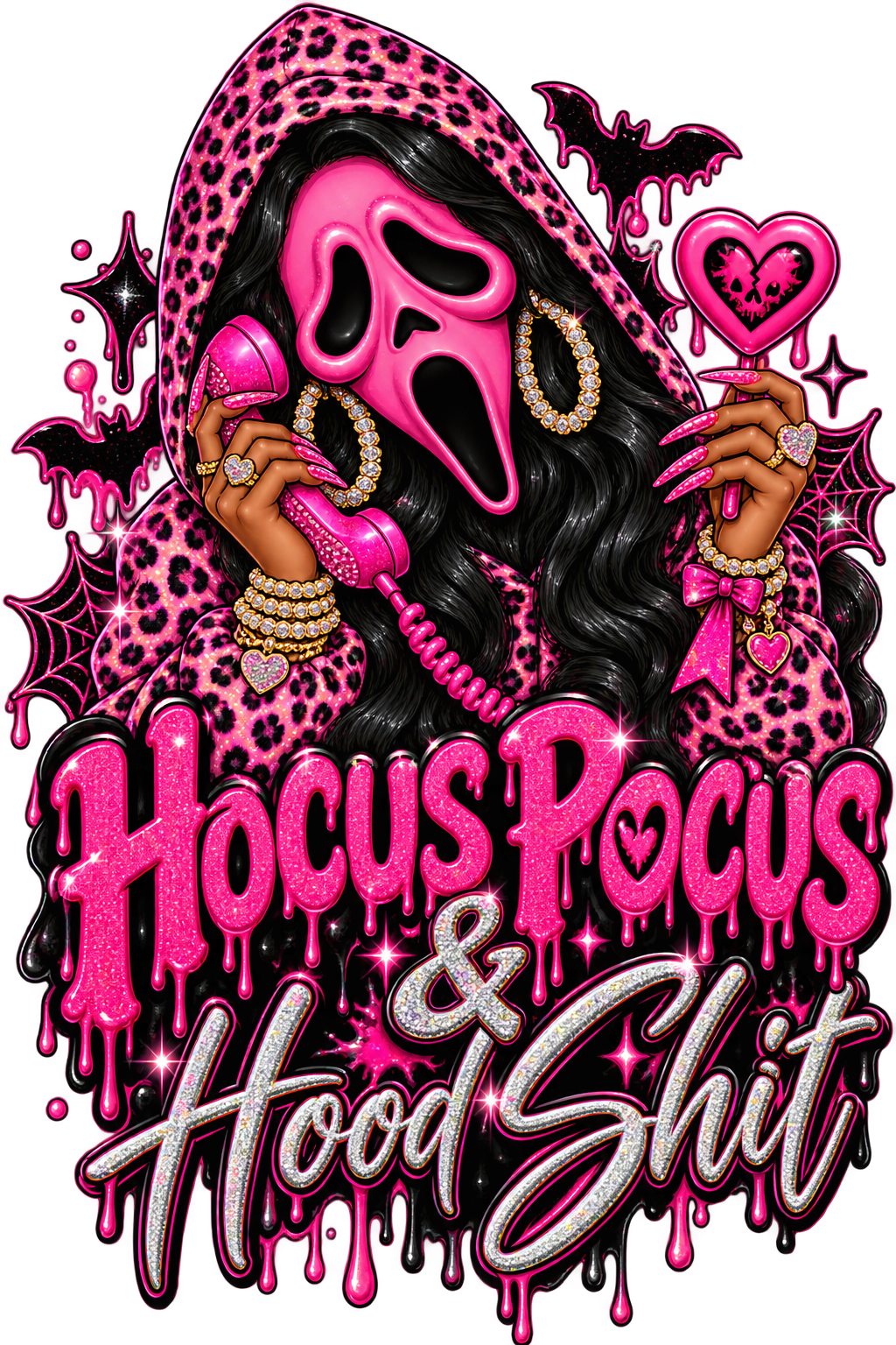 Hocus Pocus & Hood Shit — DTF Transfer — Style 7