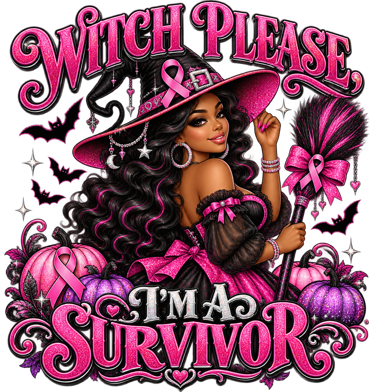 Witch Please, I’m a Survivor — DTF Transfer — Style 3