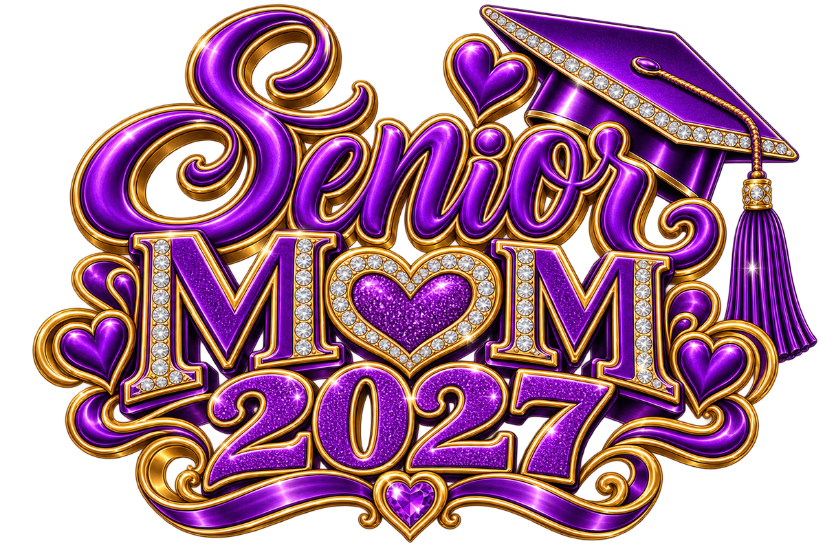 Senior Mom 2027 — DTF Transfer — Style 3