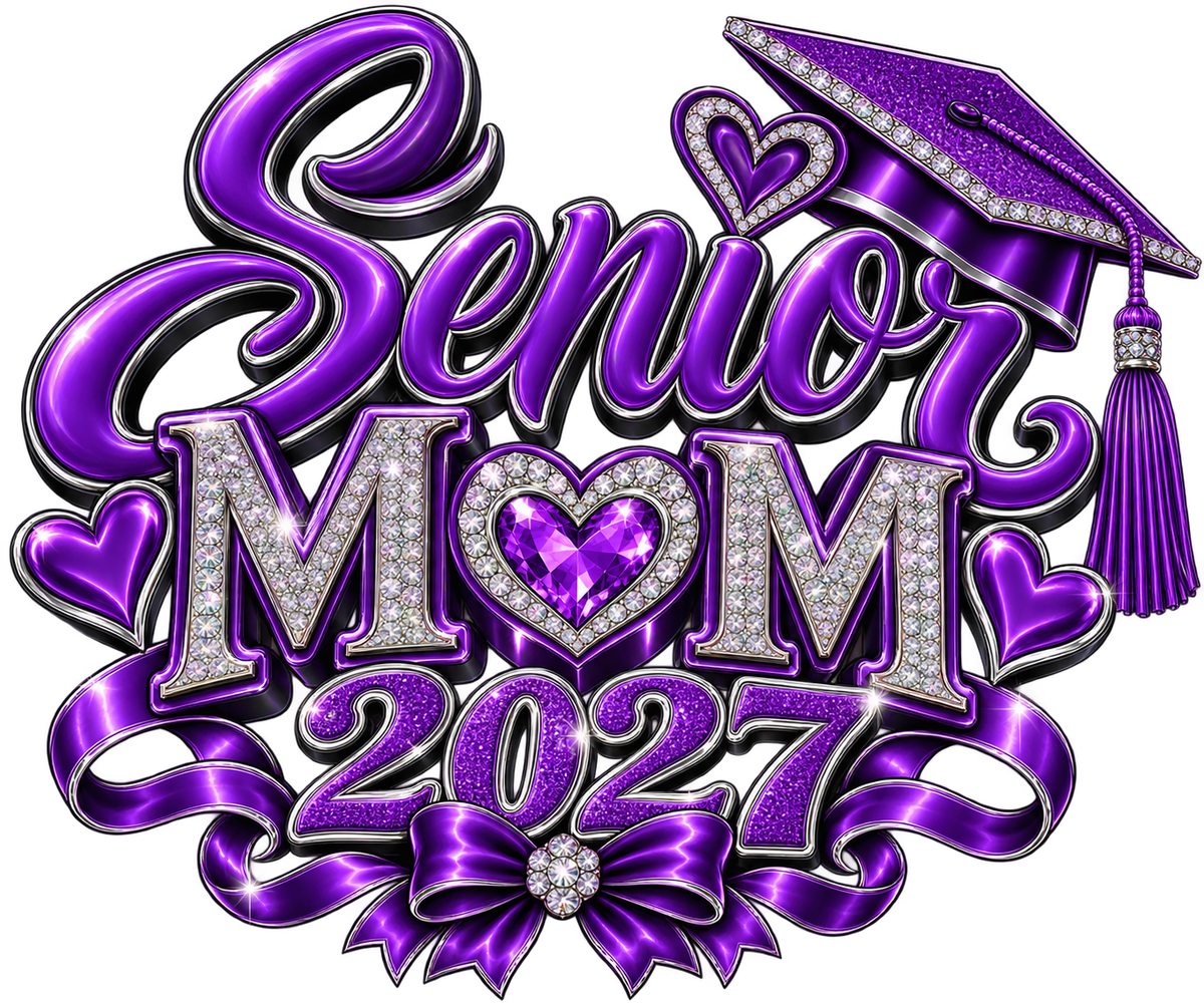 Senior Mom 2027 — DTF Transfer — Style 4