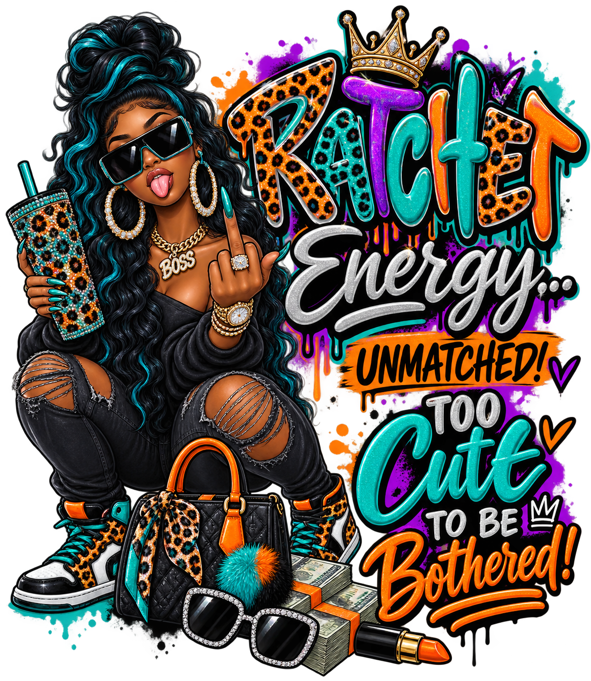Ratchet Energy — Unmatched — DTF Transfer