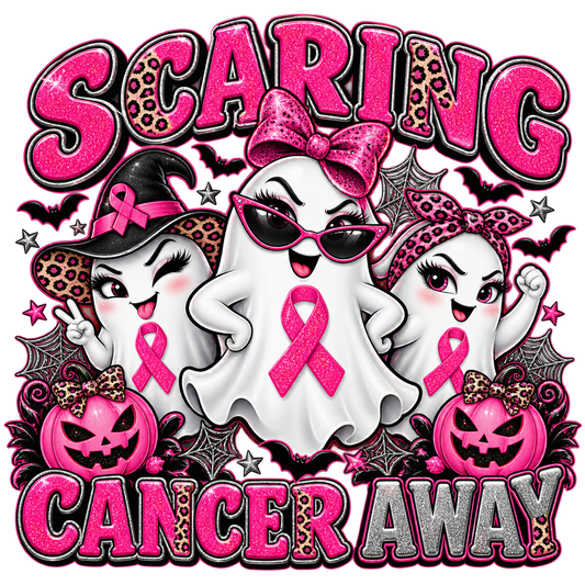 Scaring Cancer Away — DTF Transfer
