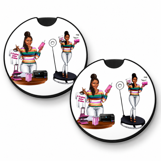 Refreshed product cover for Customizable Coaster Set (2)