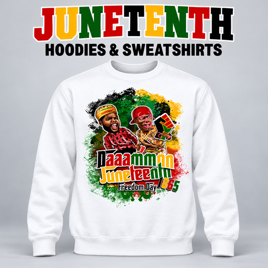 Refreshed product cover for Juneteenth - Damnnnn Juneteenth - Hoodie & Sweatshirts
