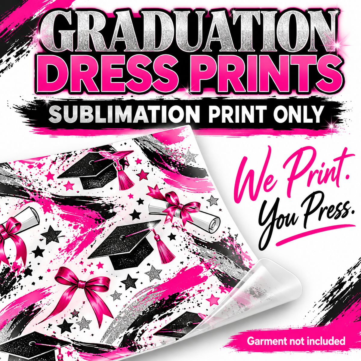 Refreshed product cover for Graduation Dress - We Print you Press!