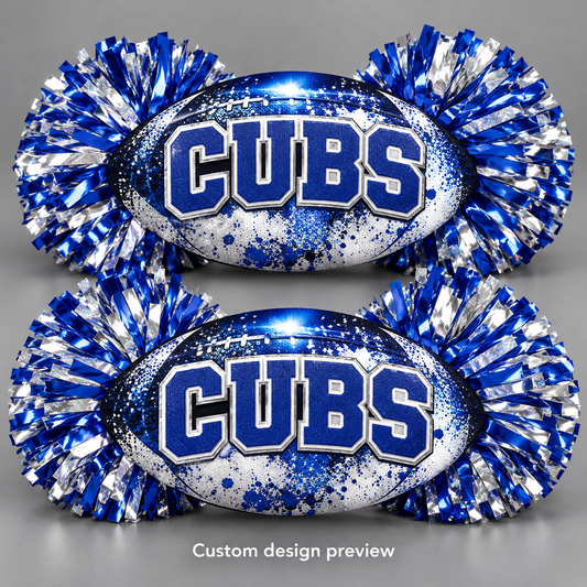 Refreshed product cover for 🏈 CUBS SPIRIT POMPOMS 🏈
