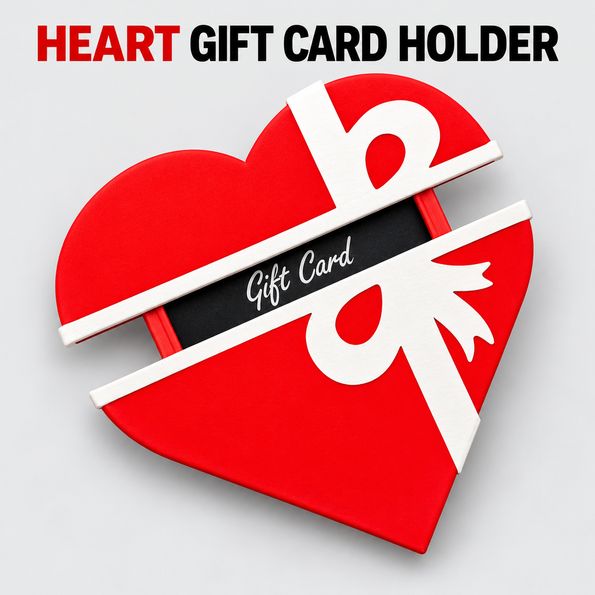 Refreshed product cover for Heart Gift Card Holder ~ Bouijee Family Exclusive
