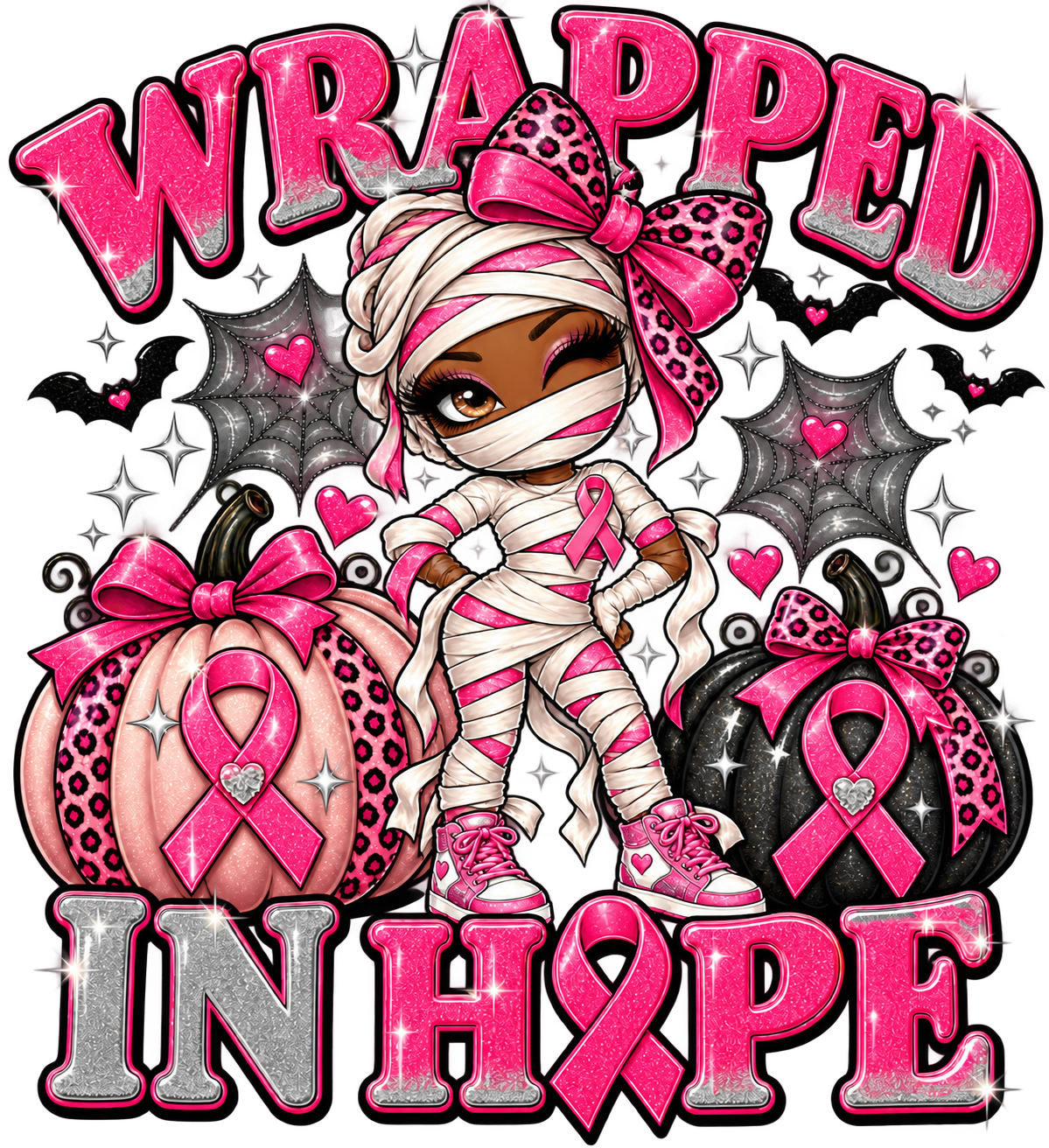 Wrapped in Hope — Brown Skin