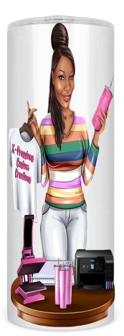 Custom 20oz Skinny Tumbler